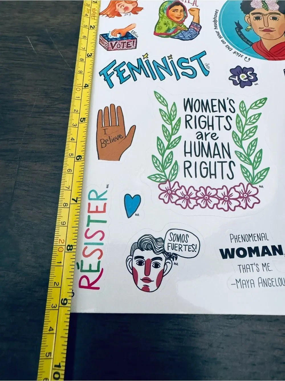 Feminist Female Girl Power Stickers